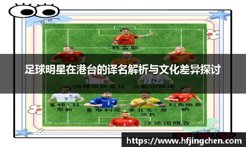 足球明星在港台的译名解析与文化差异探讨